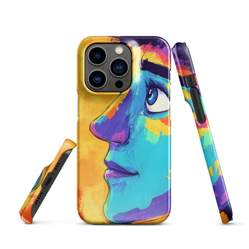 Whispers of Curiosity | Phone Case |  14 Pro | Snap Case | Glossy