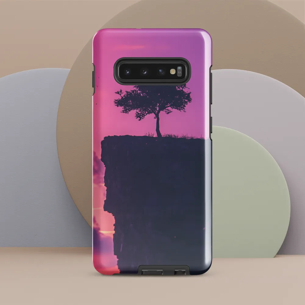 Solitude on the Edge | Phone Case |  S10 Plus | Tough Case | Glossy