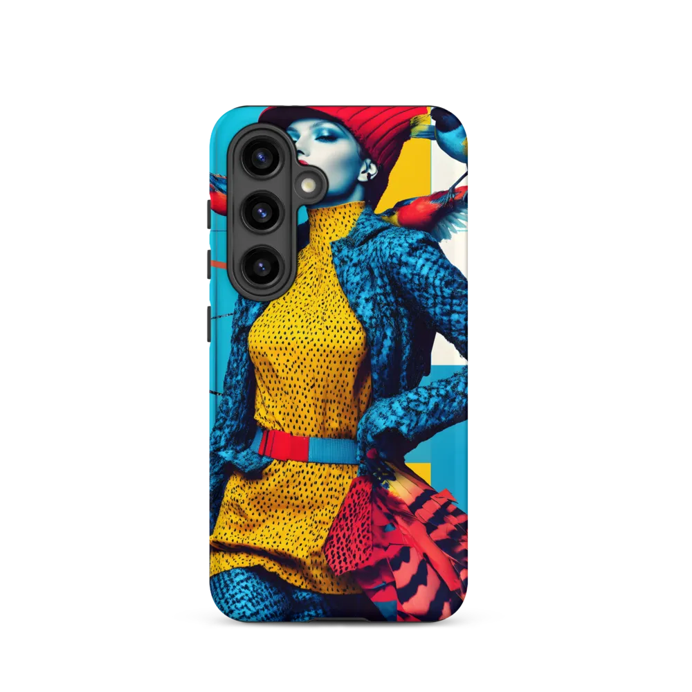 Vibrant Fusion of Nature and Fashion