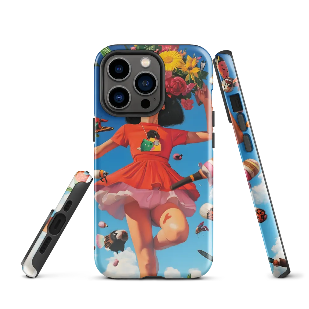 Joyful Whimsy | Phone Case |  13 Pro | Tough Case | Glossy