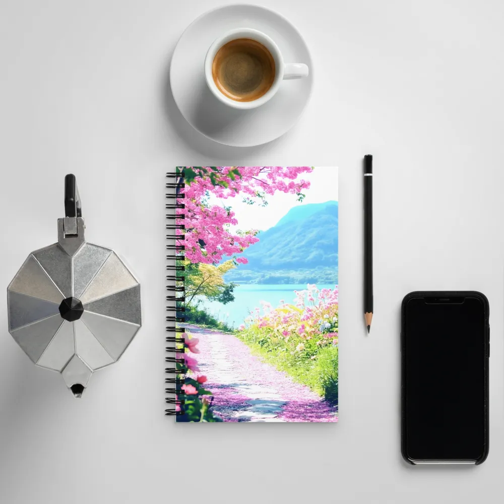 A Pathway of Serenity | Spiral Notebook