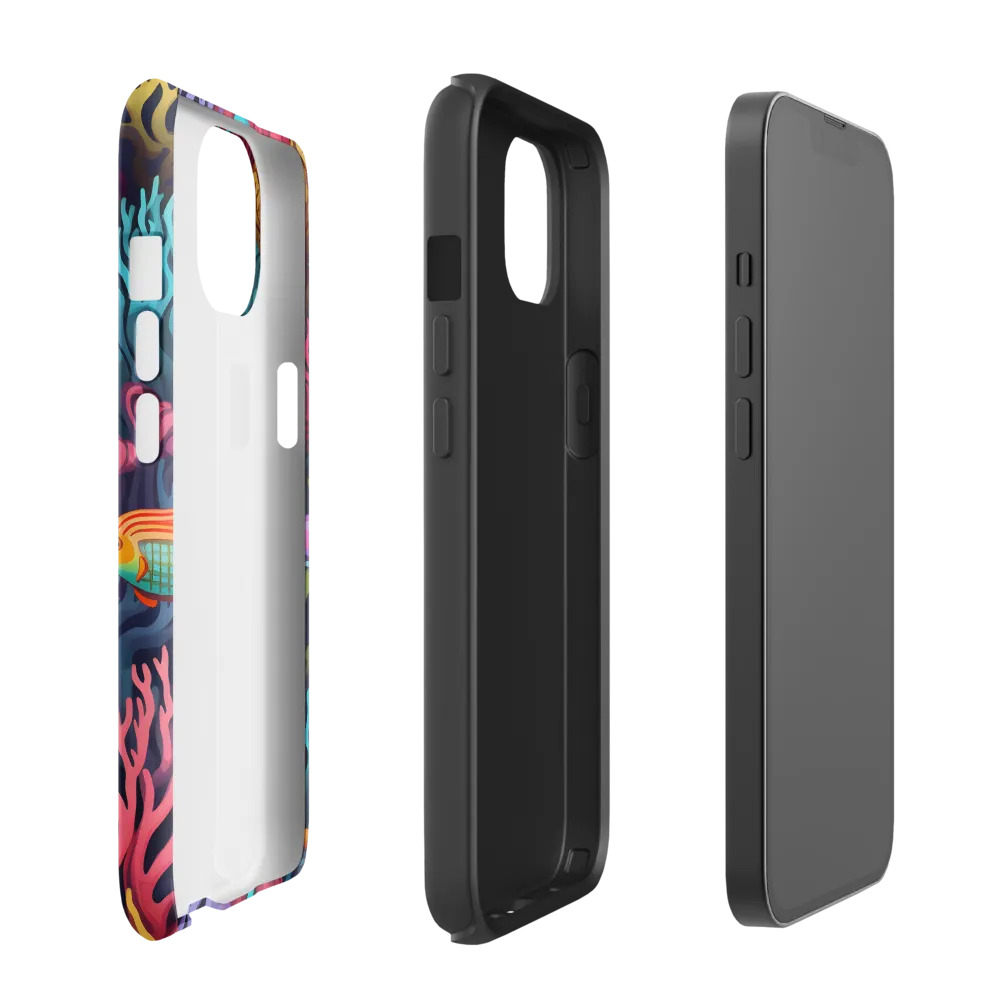 Underwater Harmony: A Coral Reef Wonderland | Phone Case |  13 | Tough Case | Matte