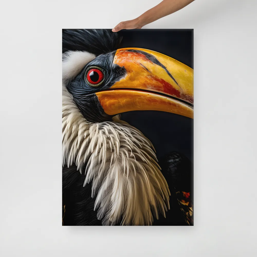 Majestic Hornbill Portrait