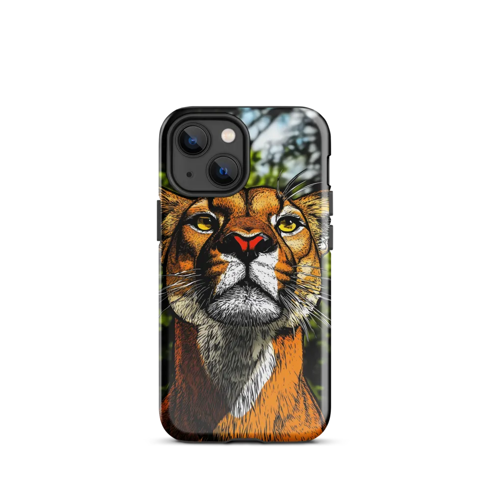Regal Gaze: The Lioness in Focus