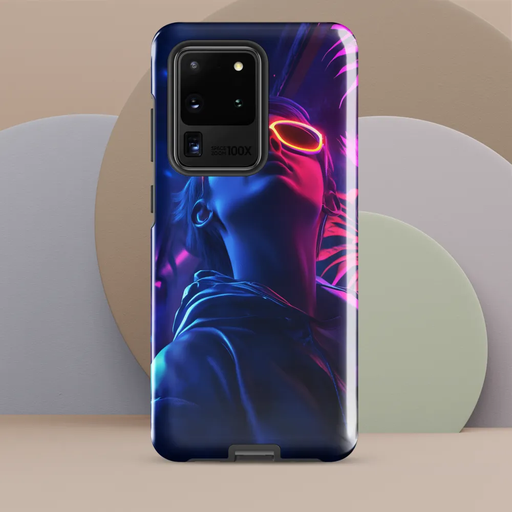 Neon Dreams: A Cyberpunk Portrait