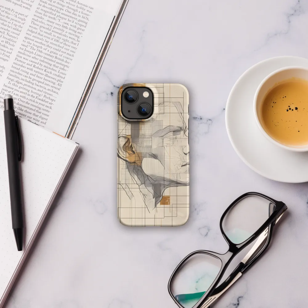 Geometric Reverie | Phone Case |  13 Mini | Snap Case | Matte