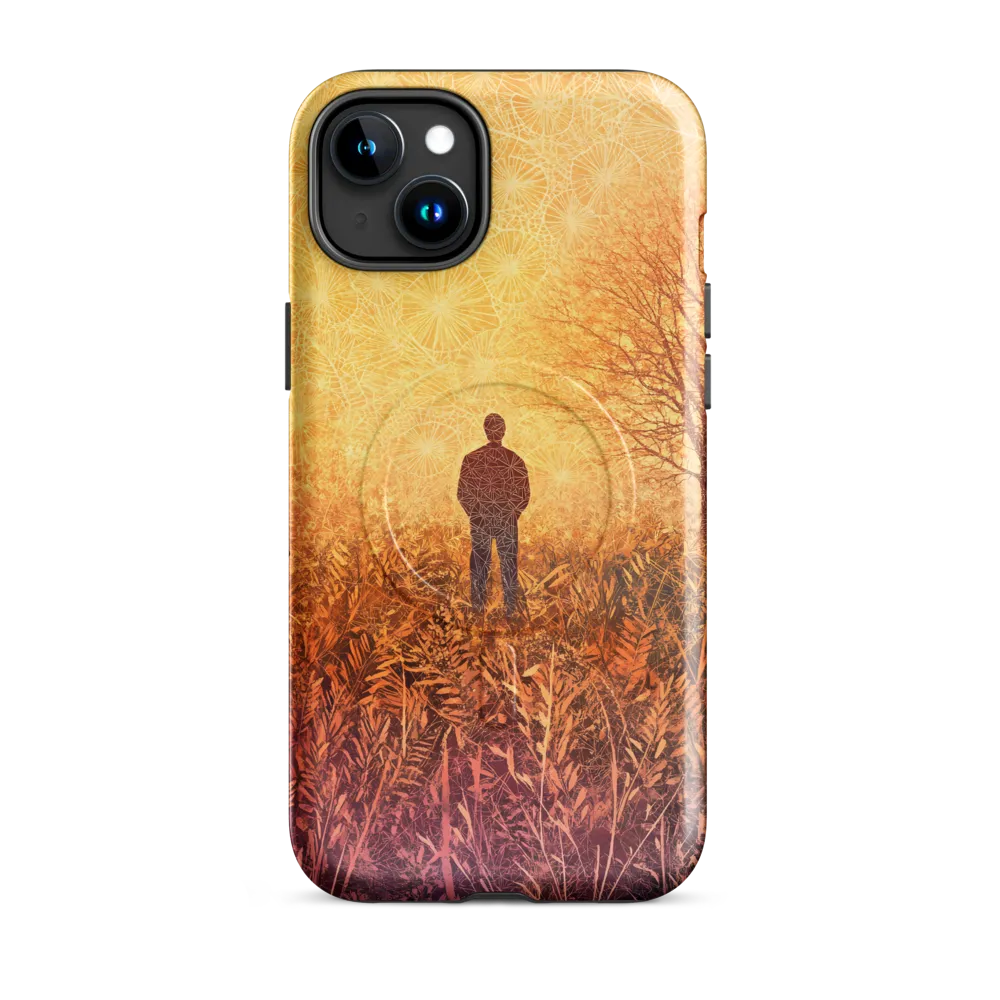 Contemplation in a Surreal Landscape