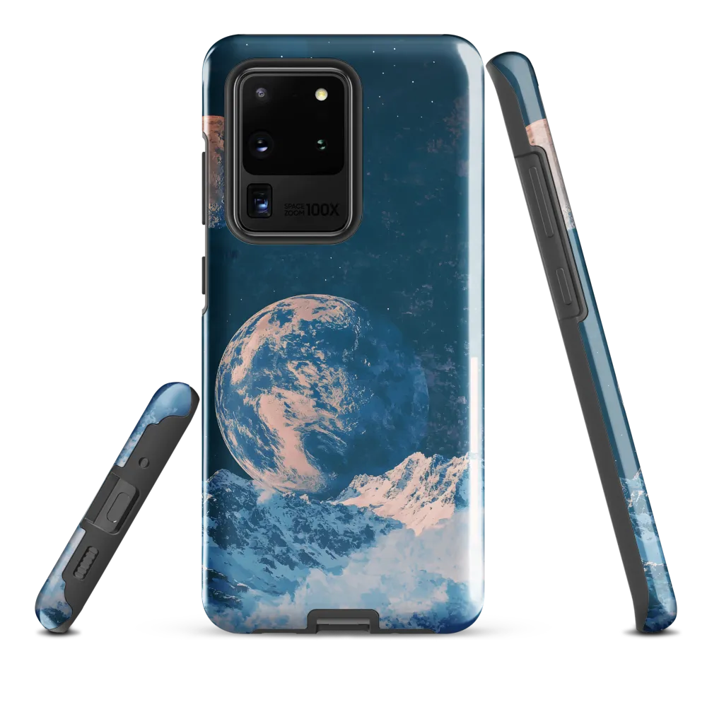 Cosmic Harmony: A Dance Among Celestial Bodies | Phone Case |  S20 Ultra | Tough Case | Glossy