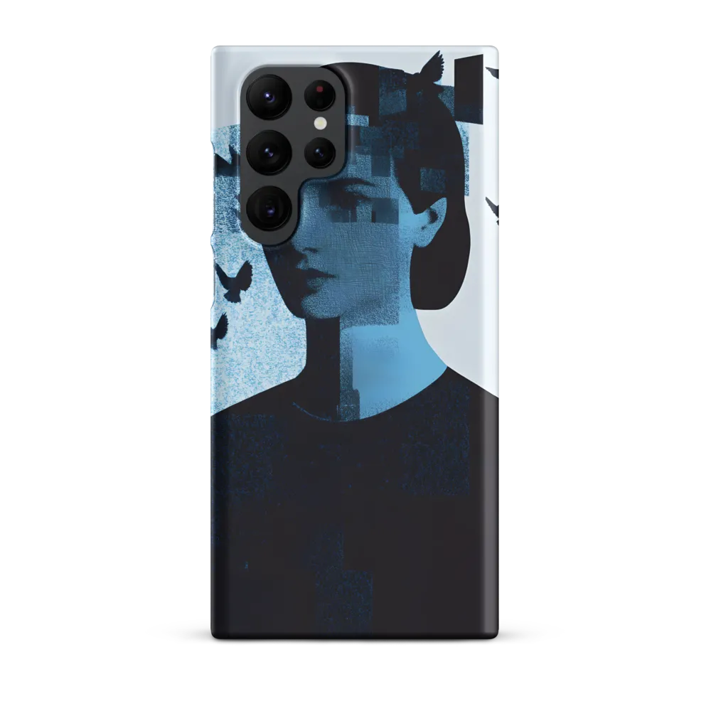 Fragmented Reflections | Phone Case |  S22 Ultra | Snap Case | Matte