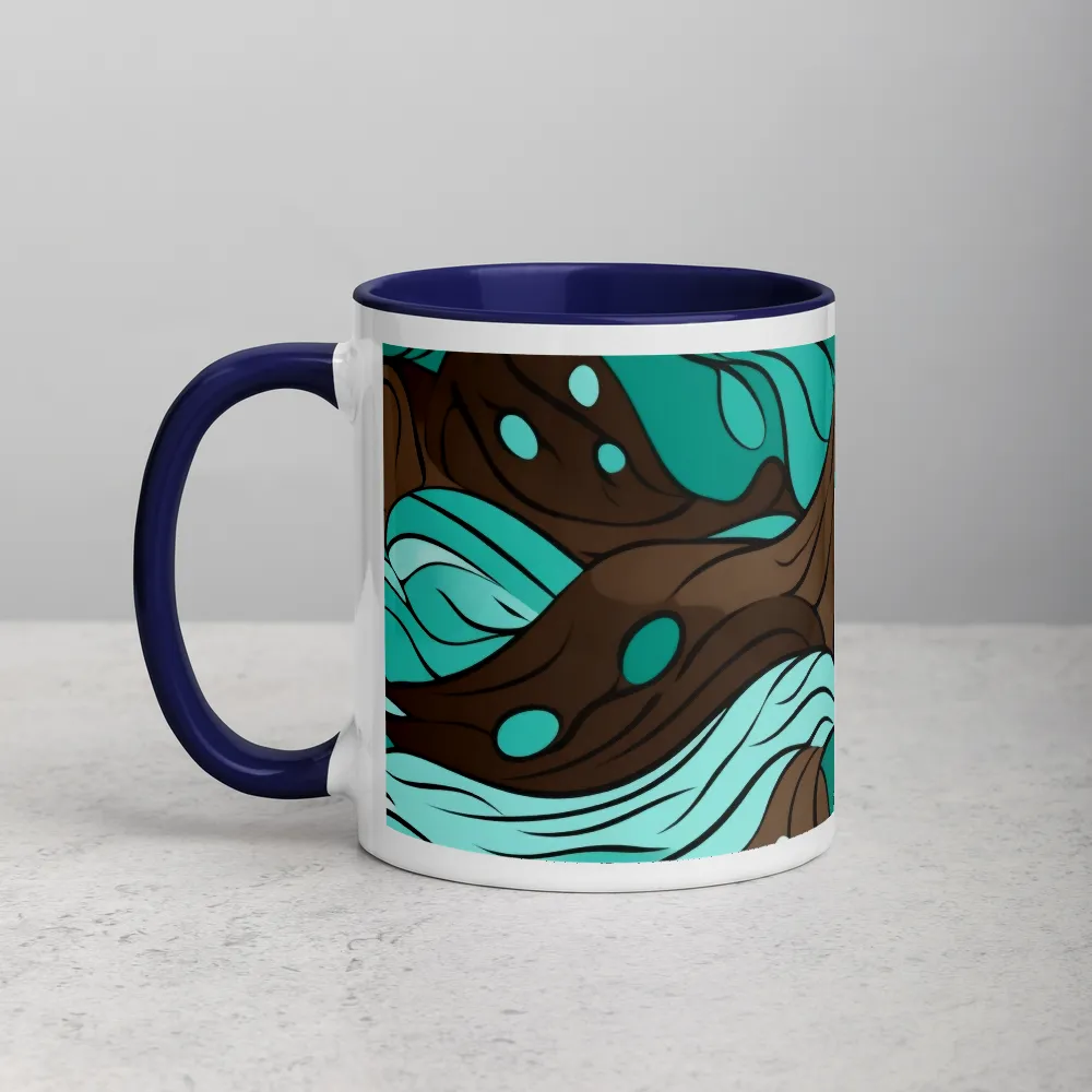 Abstract Waves Design | Mug
