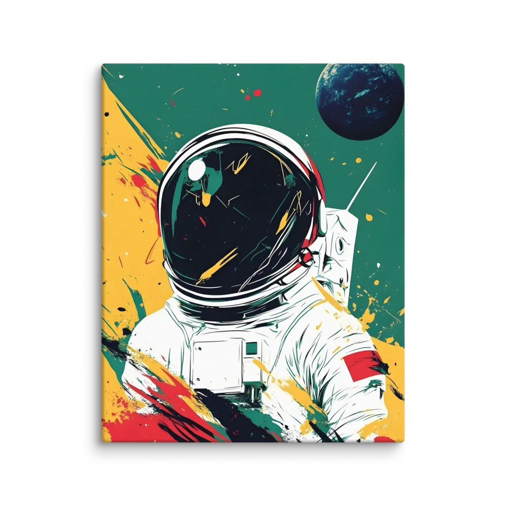 Galactic Explorer: A Modern Odyssey | Canvas | 24″×30″