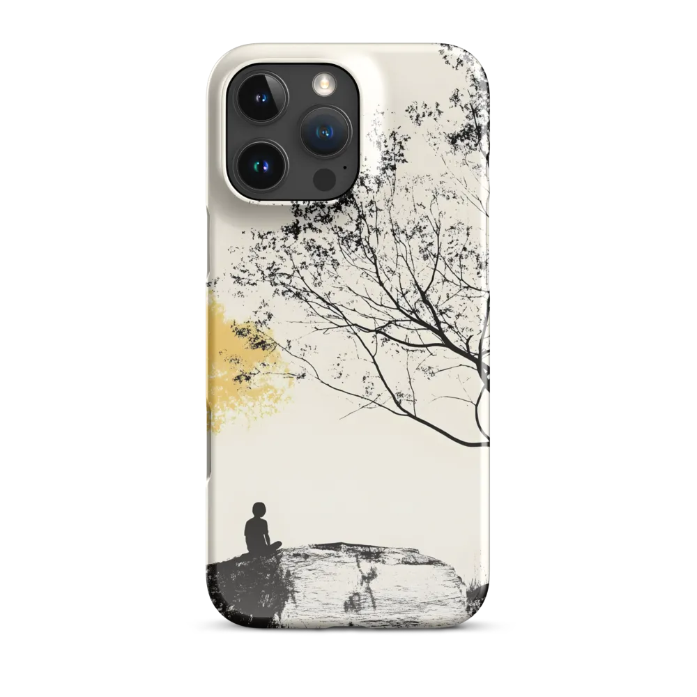 Whispers of Solitude | Phone Case |  16 Pro Max | Snap Case | Glossy