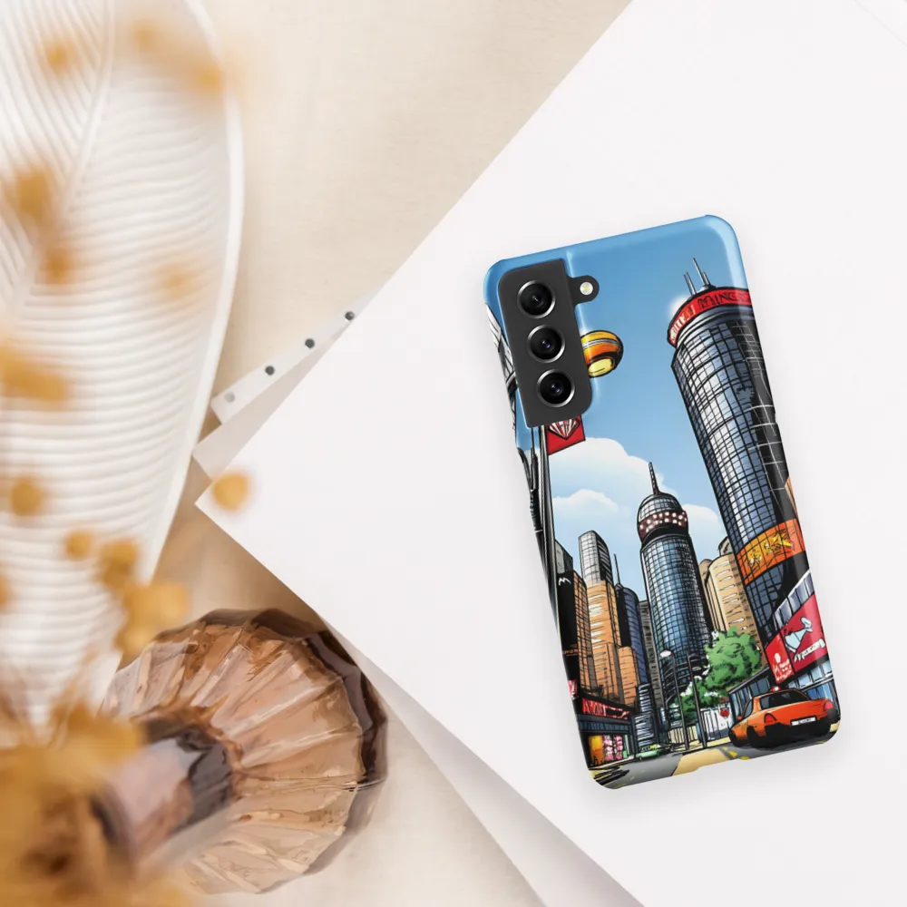 Urban Pulse: A Comic Cityscape