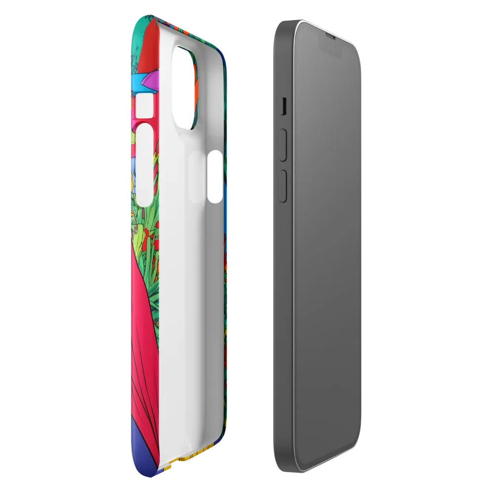 Crowned Surrealism | Phone Case |  14 Plus | Snap Case | Glossy