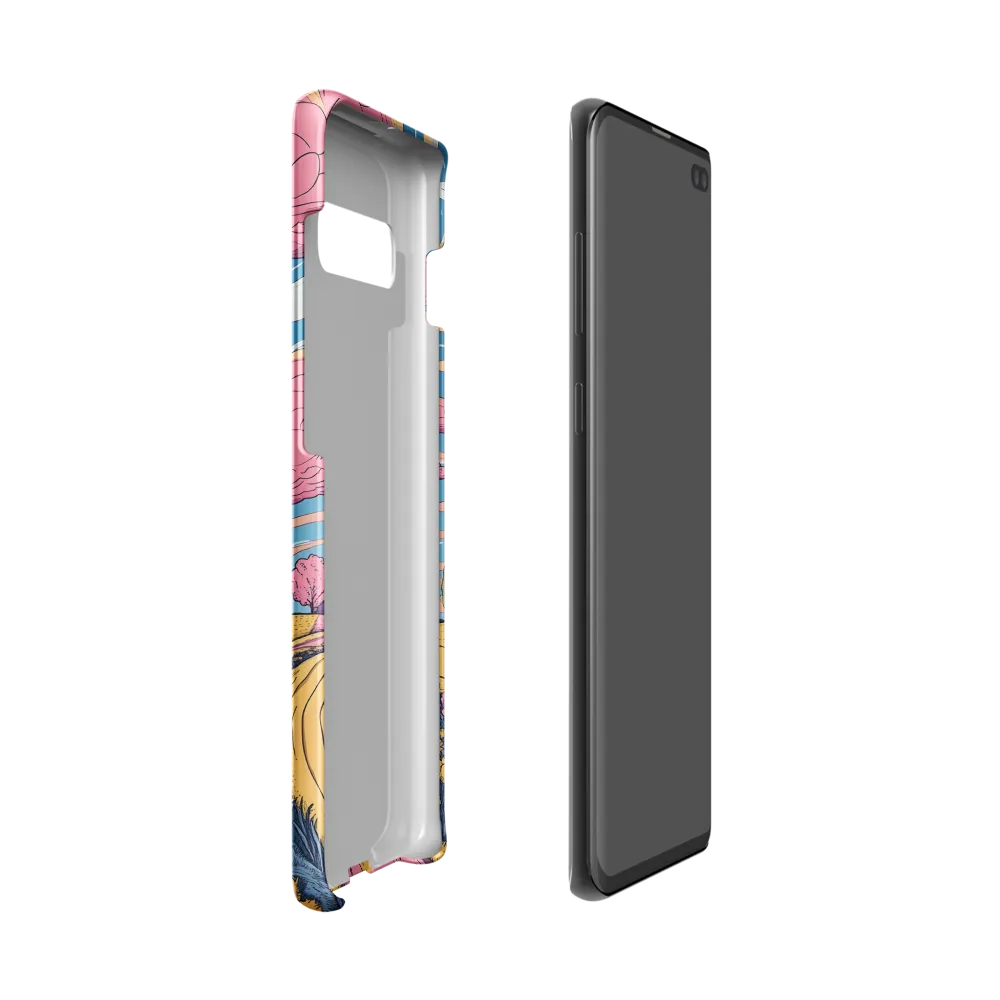 Idyllic Countryside Journey | Phone Case |  S10 | Snap Case | Matte