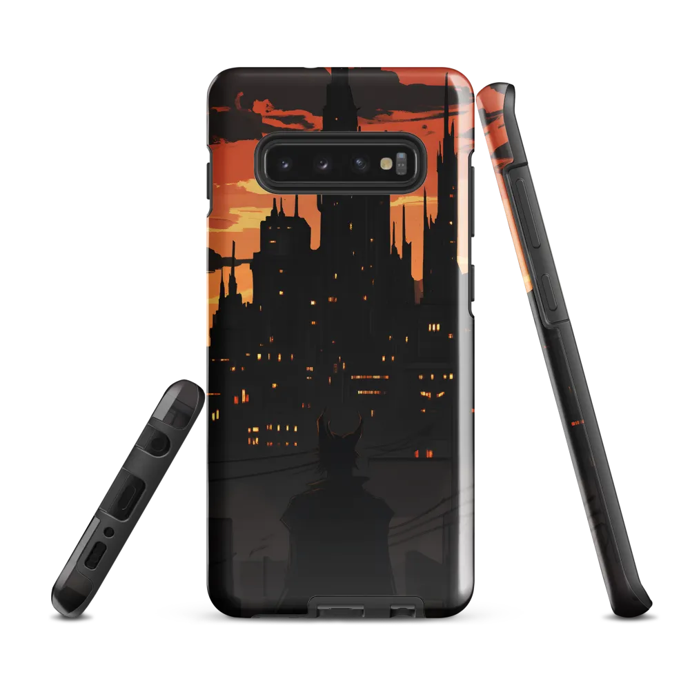 City of Shadows | Phone Case |  S10 Plus | Tough Case | Glossy