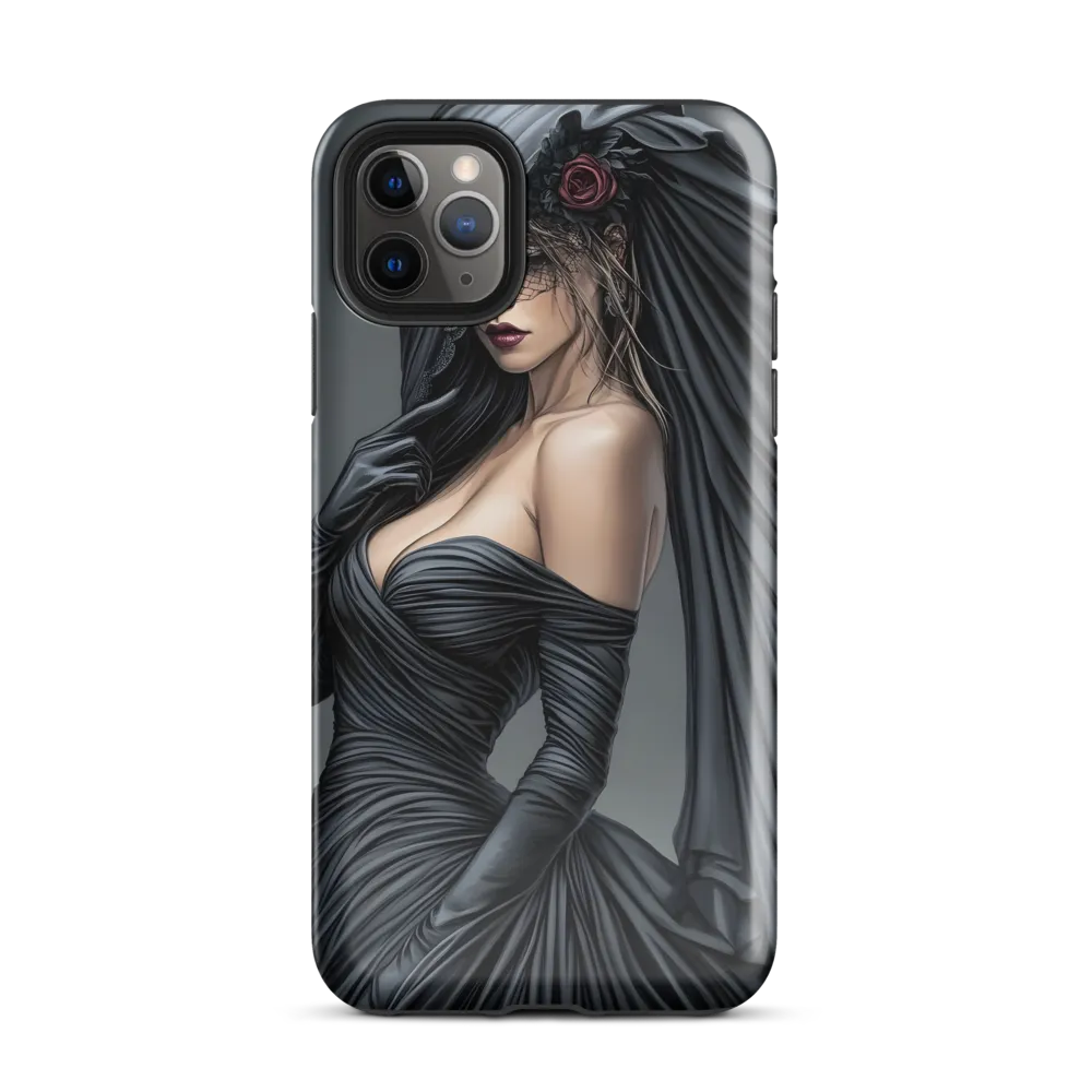 Veiled Elegance | Phone Case |  11 Pro Max | Tough Case | Glossy