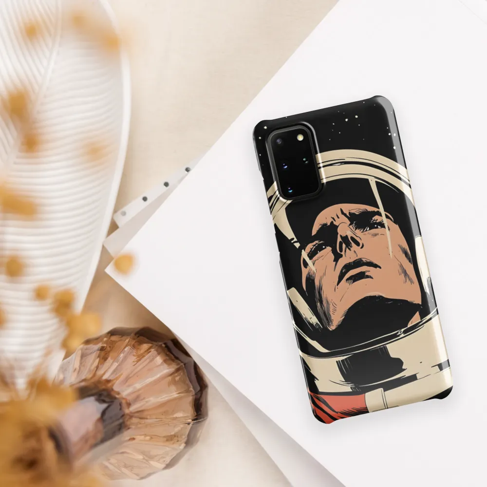 Gaze of the Astronaut | Phone Case |  S20 Plus | Snap Case | Glossy