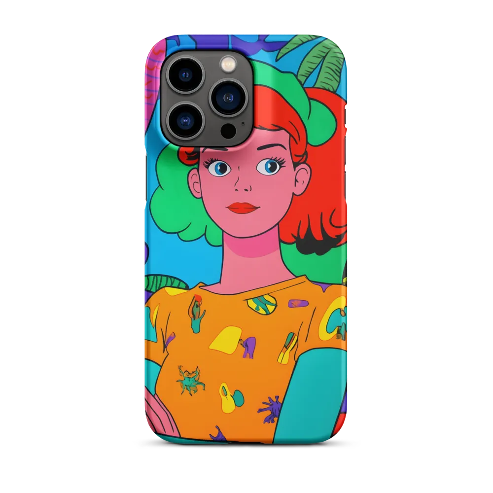 Tropical Vibes: A Playful Portrait