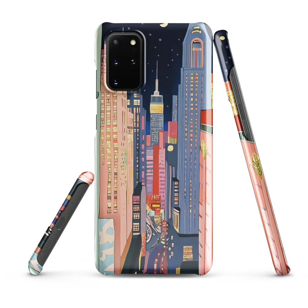 Urban Dreamscape: A Pop Art Night | Phone Case |  S20 Plus | Snap Case | Glossy