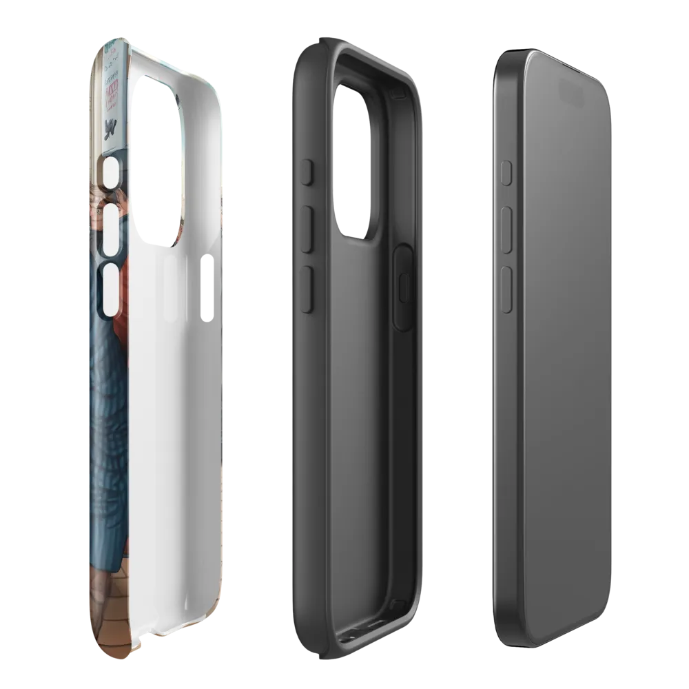 Caught in Tension | Phone Case |  15 Pro | Tough Case | Glossy