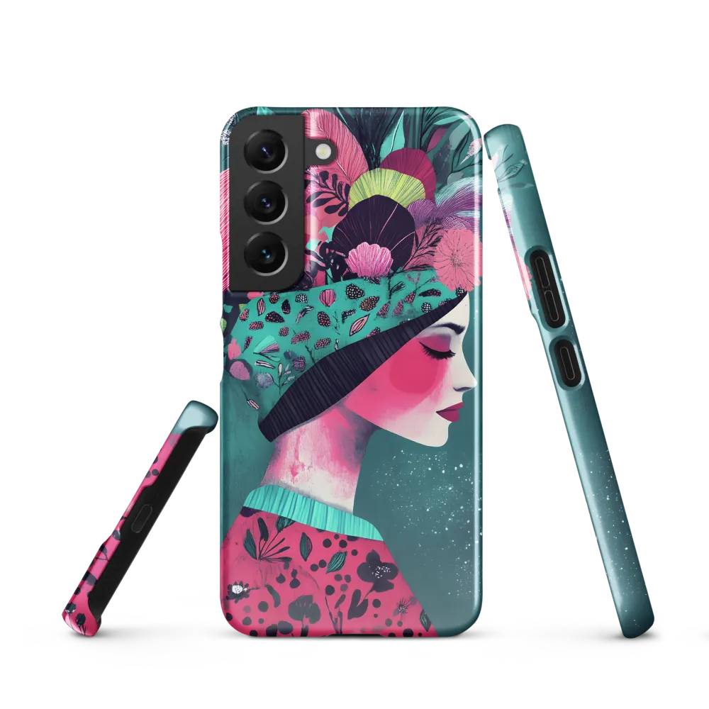 Whimsical Floral Portrait