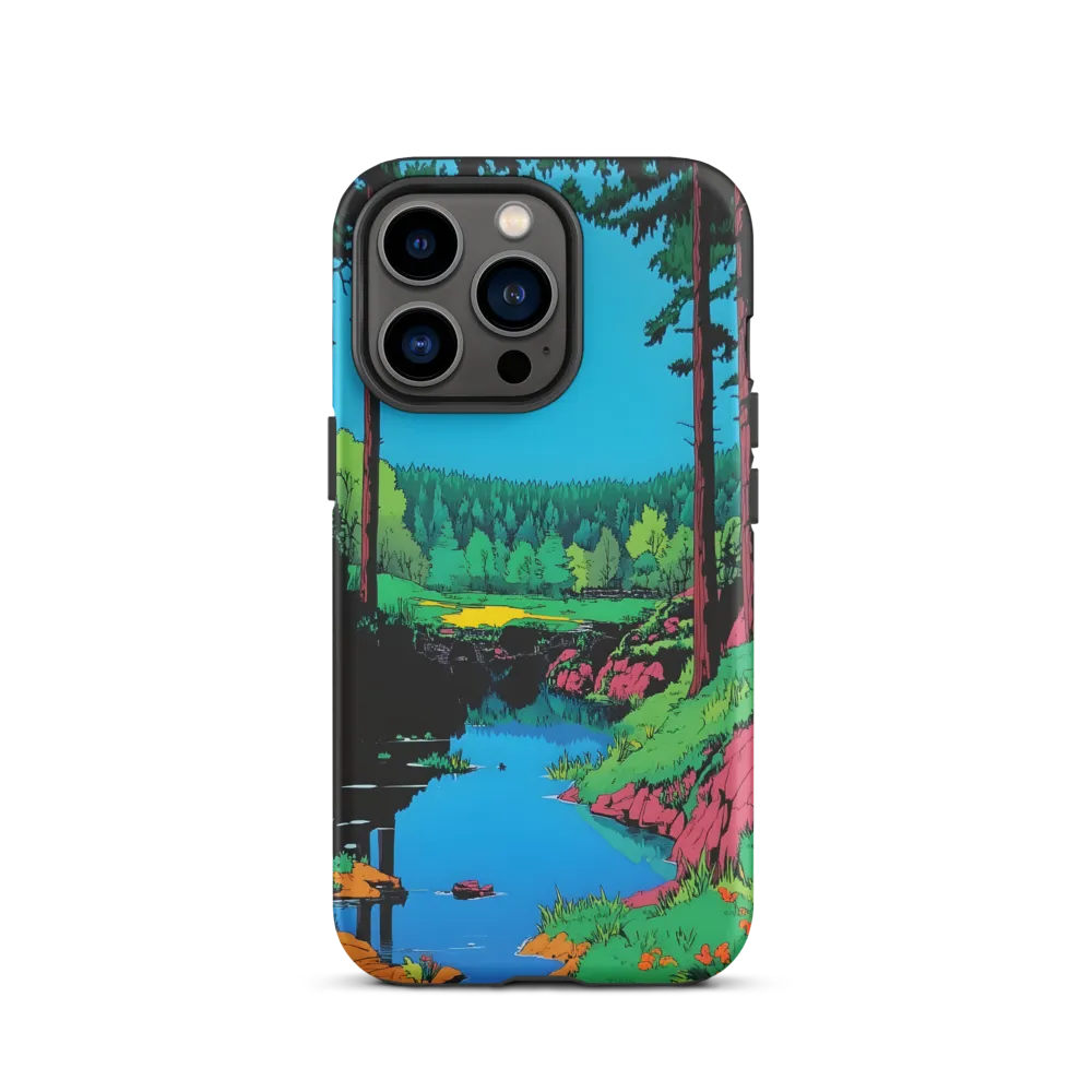 Tranquil Reflections: A Vibrant Landscape