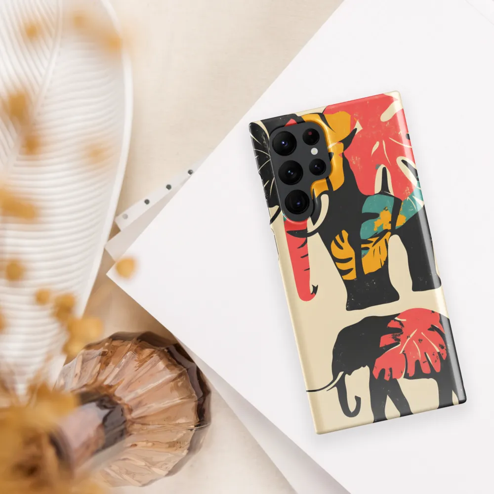 Tropical Elegance: The Elephant's Dance