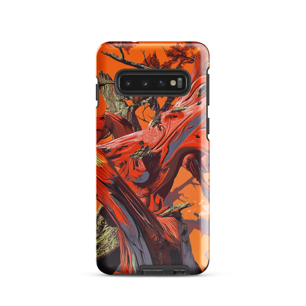 Life in Motion: An Abstract Tree | Phone Case |  S10 | Tough Case | Glossy