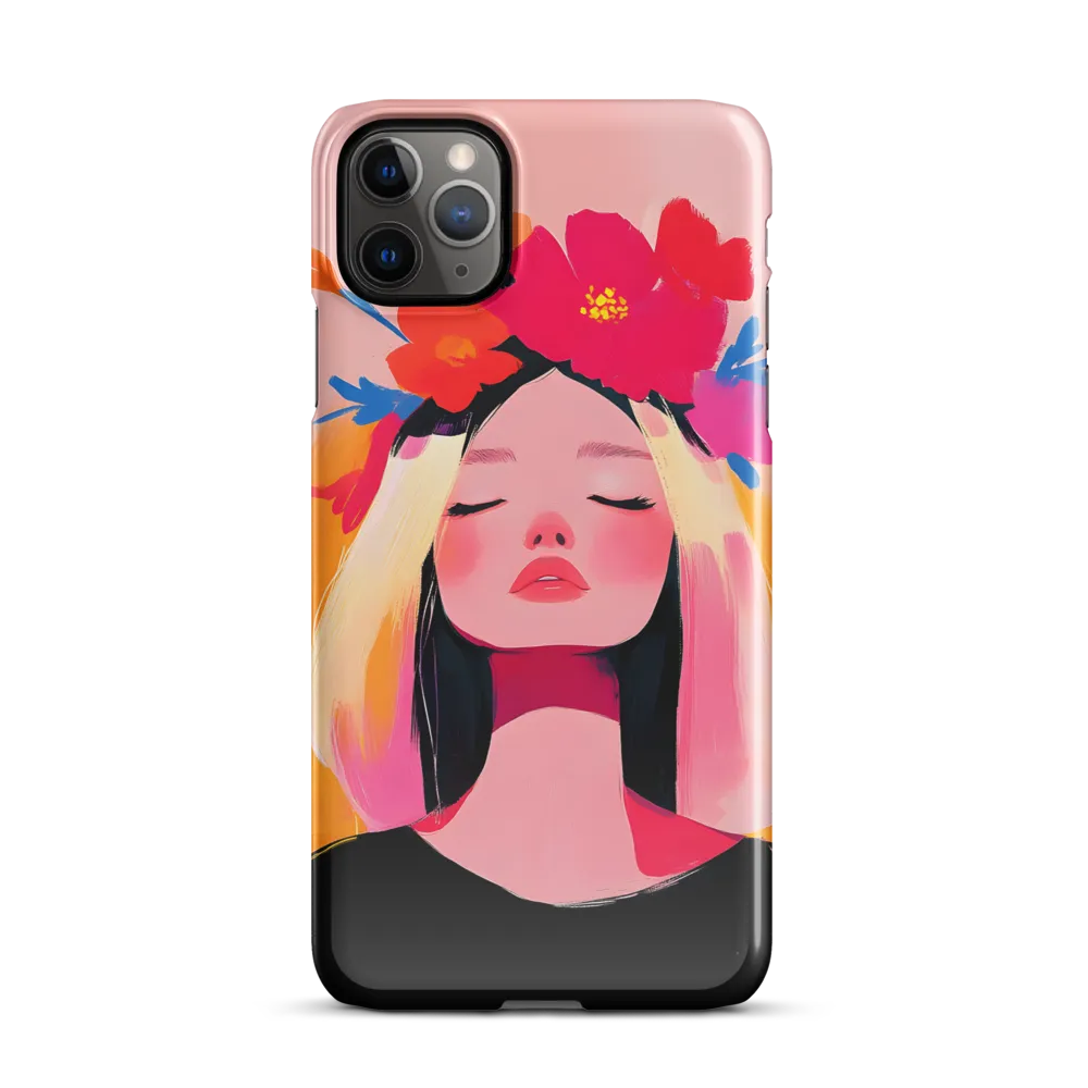 Floral Serenity | Phone Case |  11 Pro Max | Snap Case | Glossy