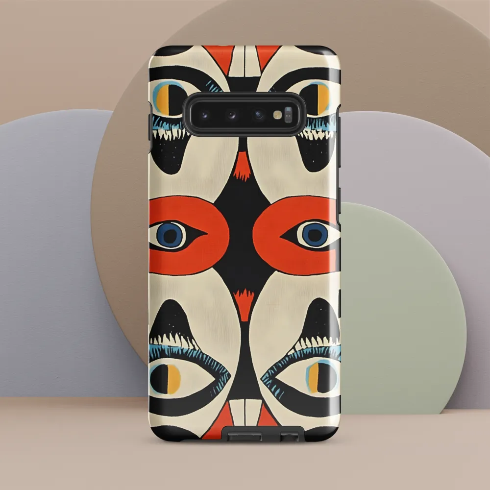 Eyes of Intrigue | Phone Case |  S10 Plus | Tough Case | Glossy