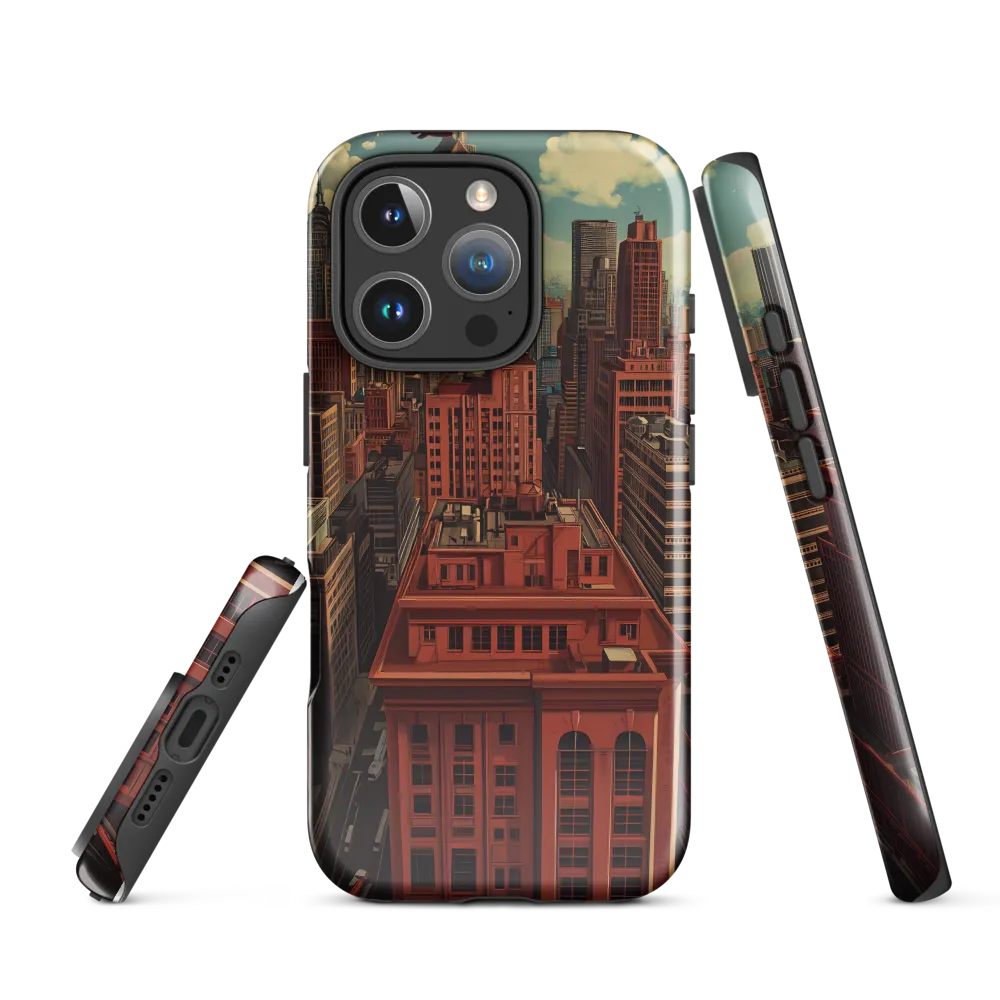 Urban Reverie: A Journey Through the City | Phone Case |  16 Pro | Tough Case | Glossy
