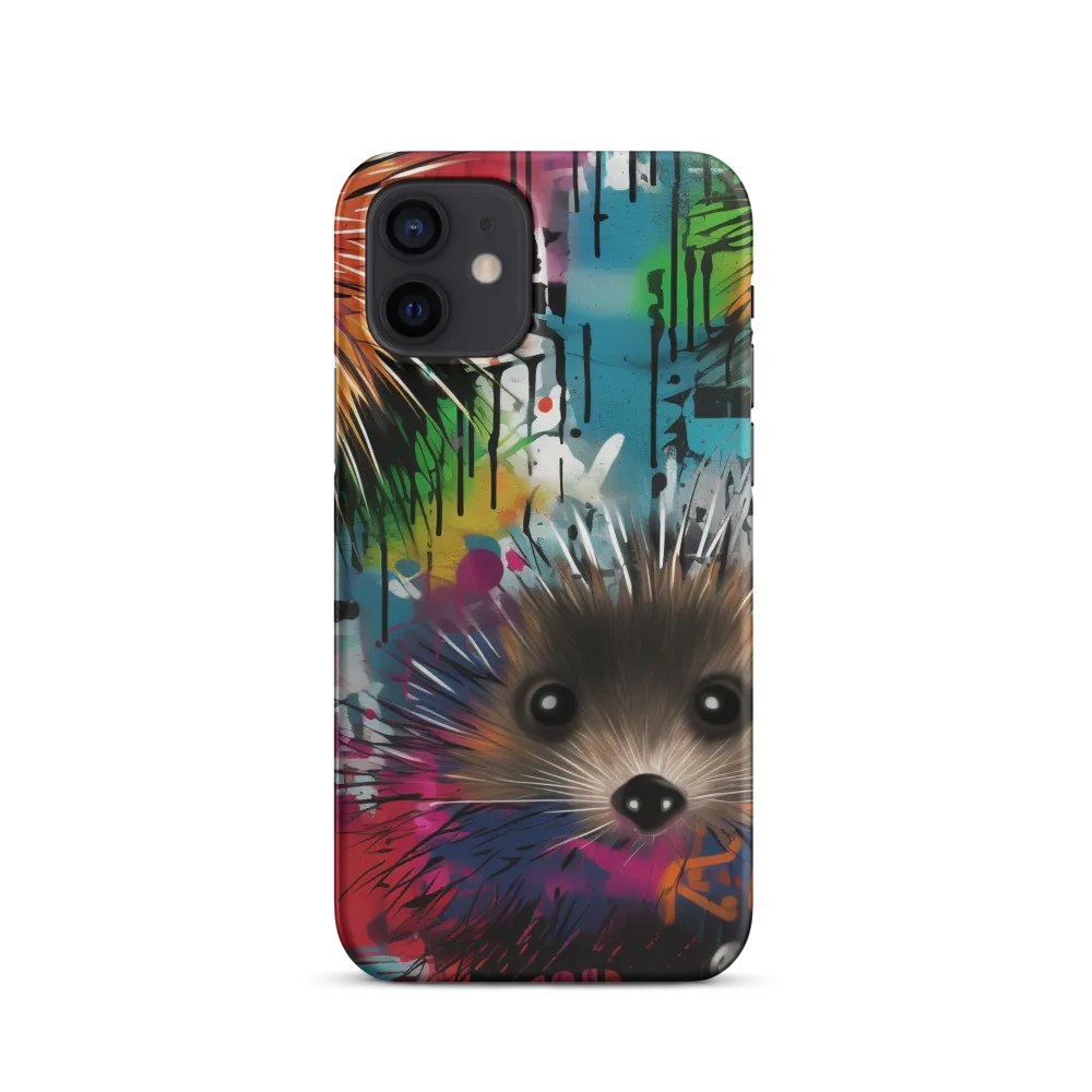 Whimsical Hedgehogs in a Kaleidoscopic Wonderland | Phone Case |  12 | Snap Case | Matte