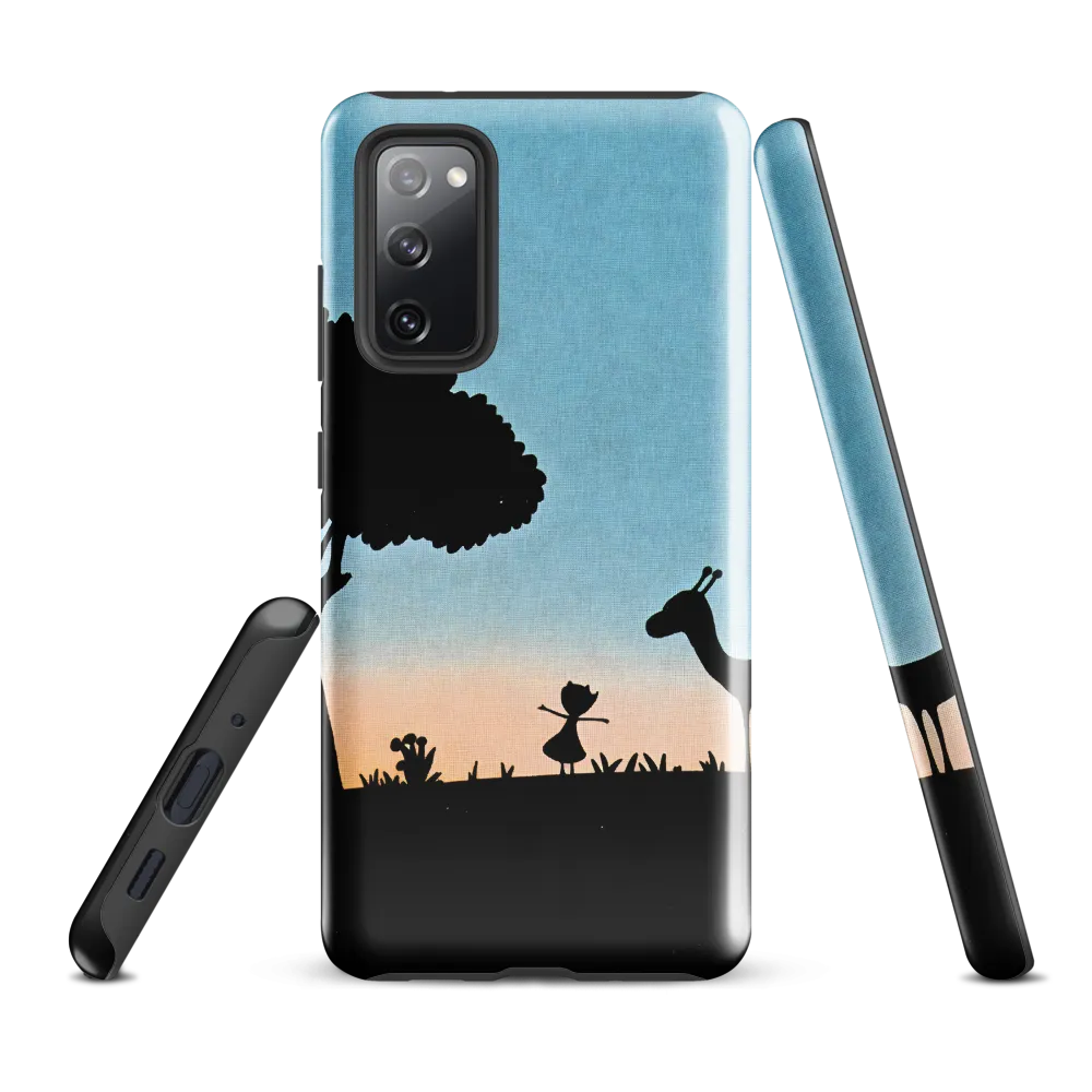 Curiosity in the Silhouette | Phone Case |  S20 FE | Tough Case | Glossy