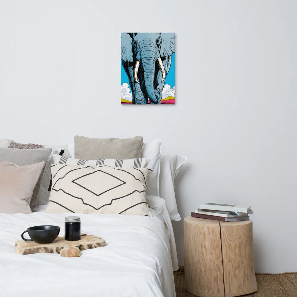 Majestic Presence: The Elephant | Canvas | 18″×24″