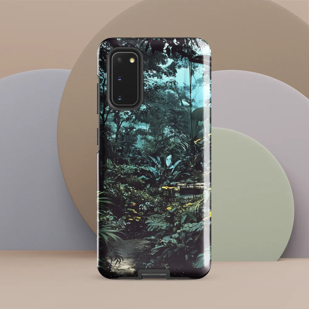 Whispers of the Emerald Jungle | Phone Case |  S20 | Tough Case | Glossy