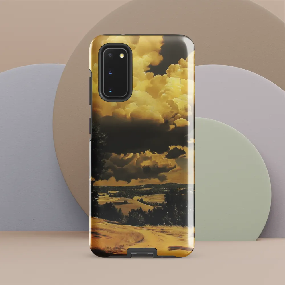Golden Serenity in the Landscape