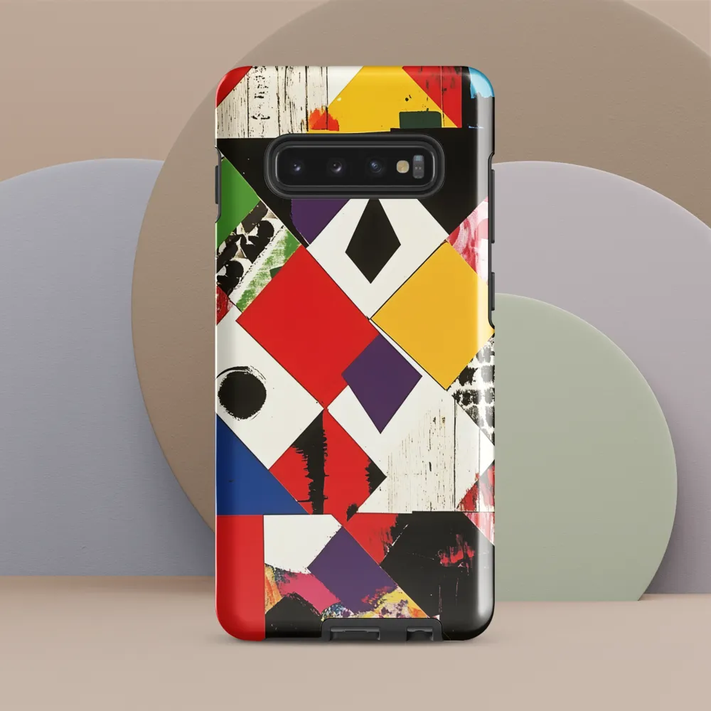 Energizing Geometry | Phone Case |  S10 Plus | Tough Case | Glossy