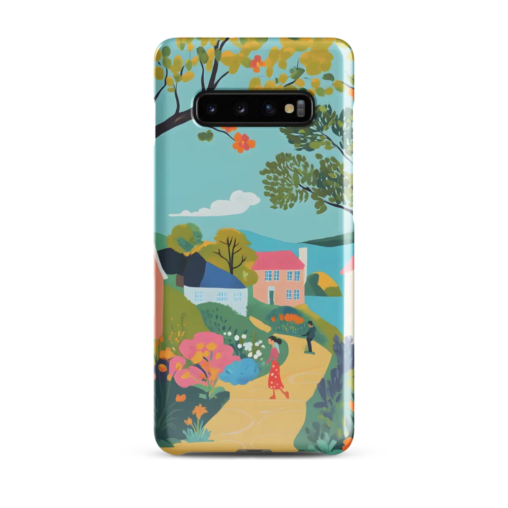 Charming Countryside Serenity | Phone Case |  S10 Plus | Snap Case | Glossy