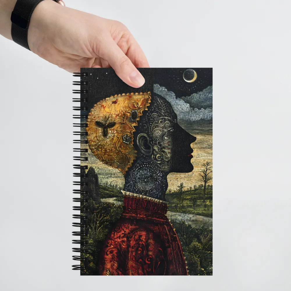 The Fragmented Mind | Spiral Notebook