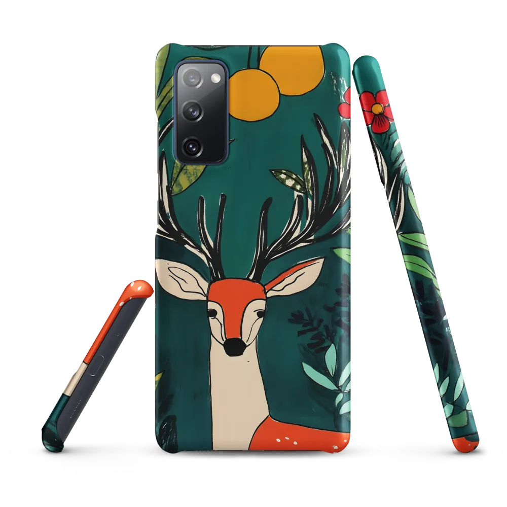 Nature's Embrace: The Majestic Deer | Phone Case |  S20 FE | Snap Case | Matte