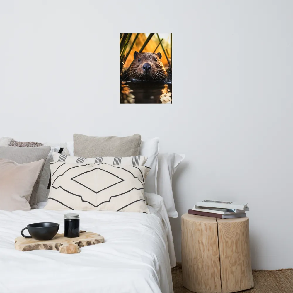 Beaver Serenity: A Natural Portrait