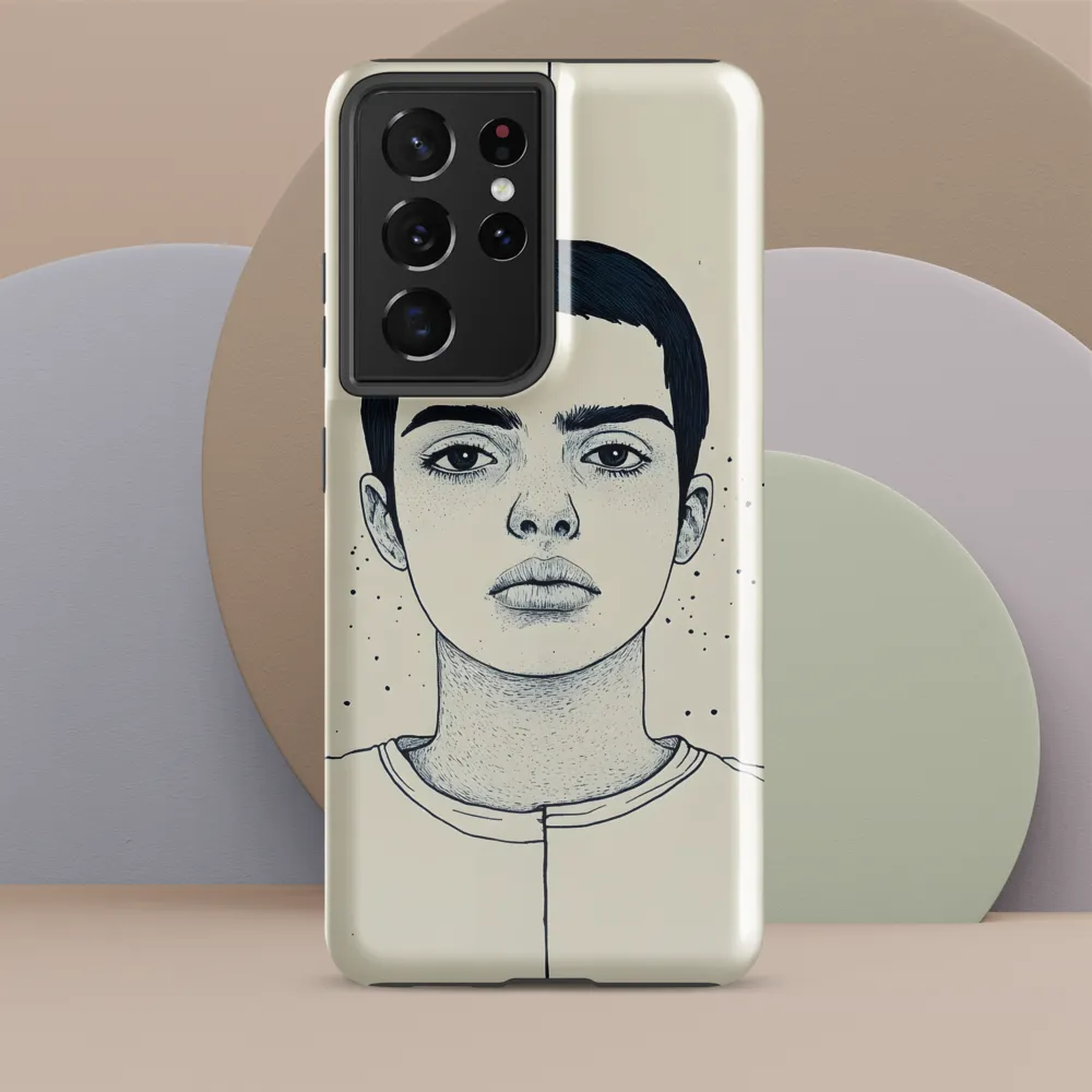 Embodying Serenity: A Contemporary Portrait