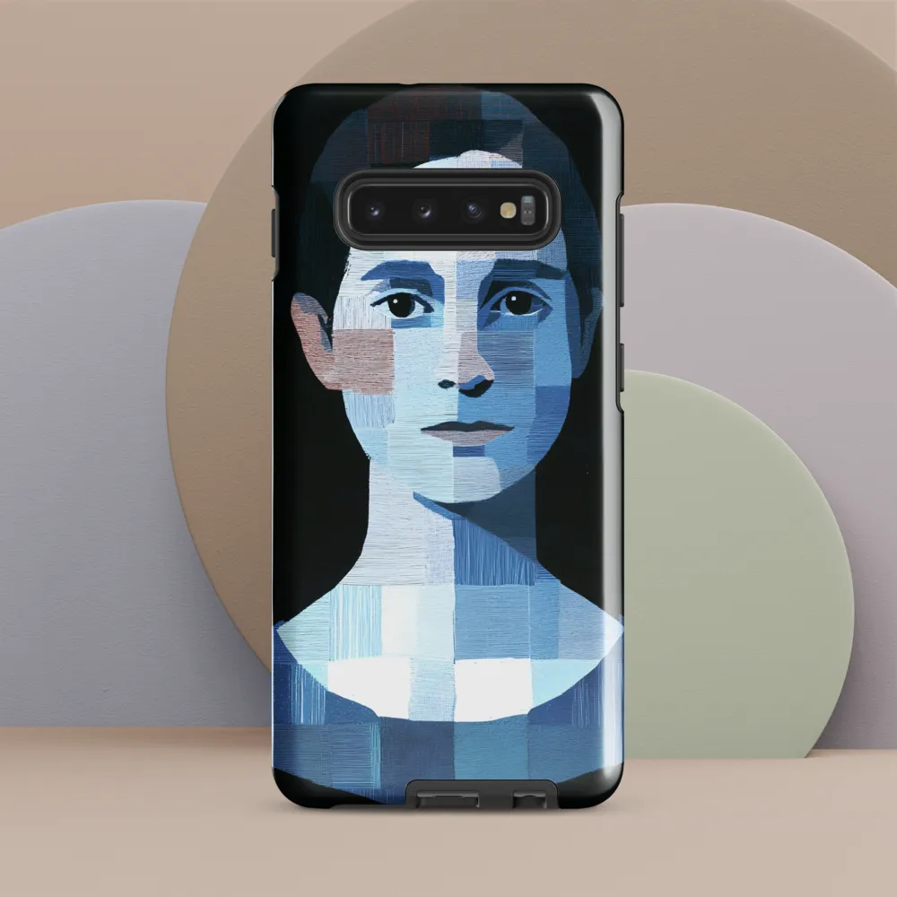 Fragments of Blue | Phone Case |  S10 Plus | Tough Case | Glossy