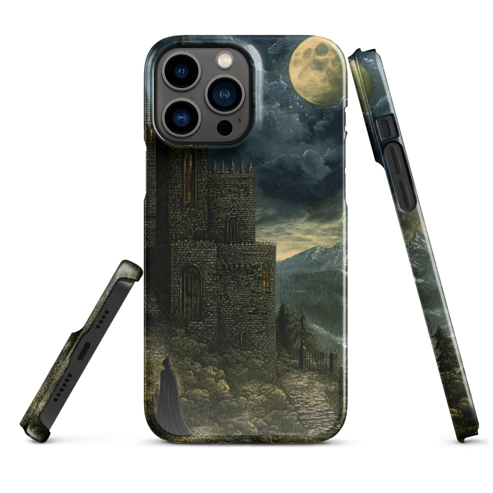 Whispers of the Moonlit Castle | Phone Case |  13 Pro Max | Snap Case | Glossy