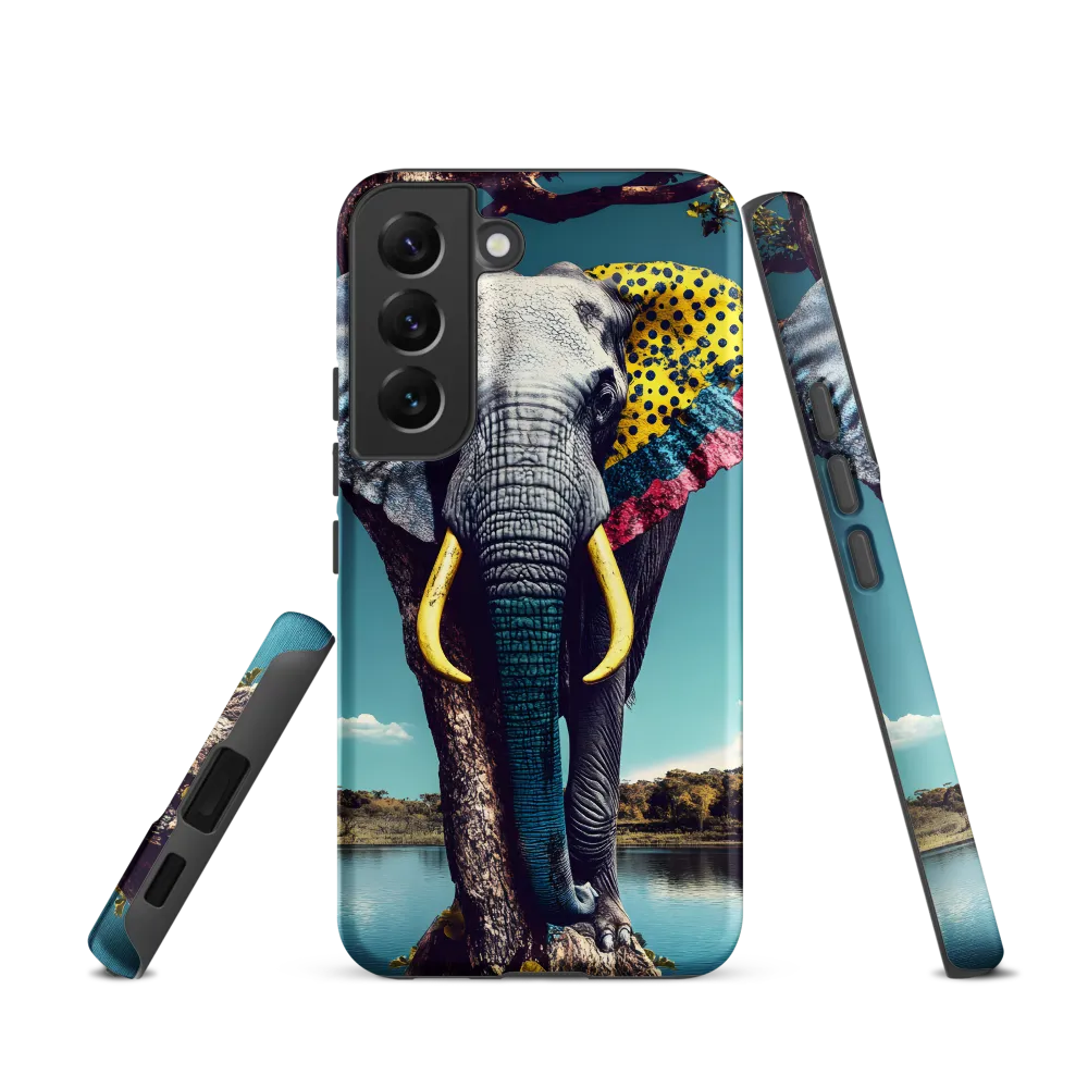 Playful Elegance: The Surreal Elephant