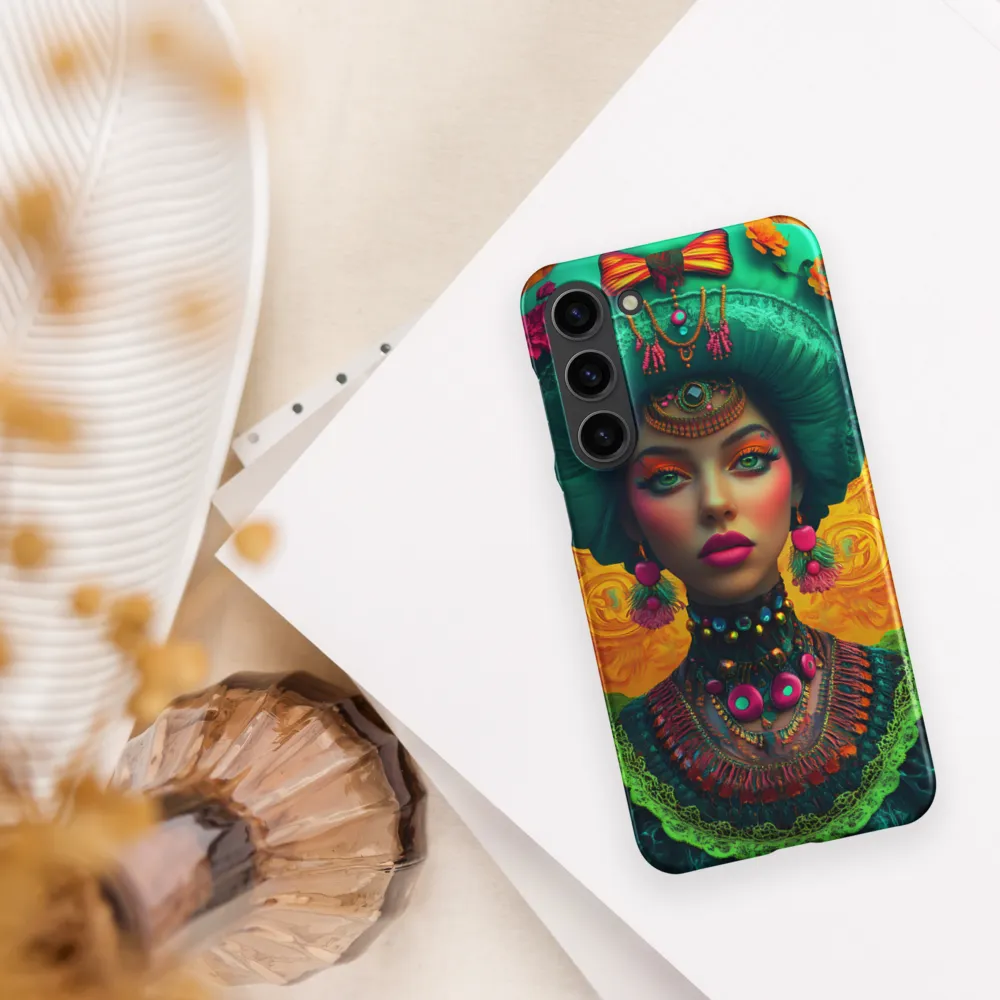 Feminine Elegance in Surreal Splendor