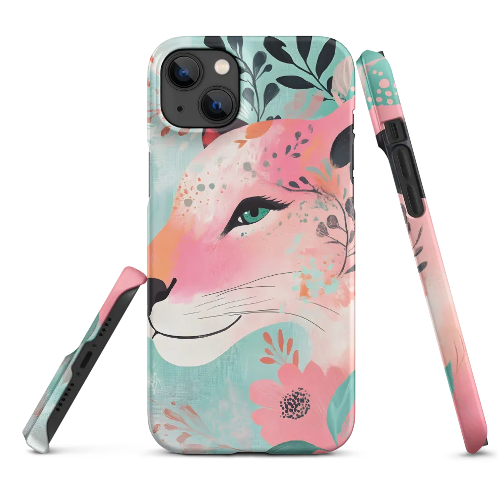 Whimsical Majesty: A Floral Lion