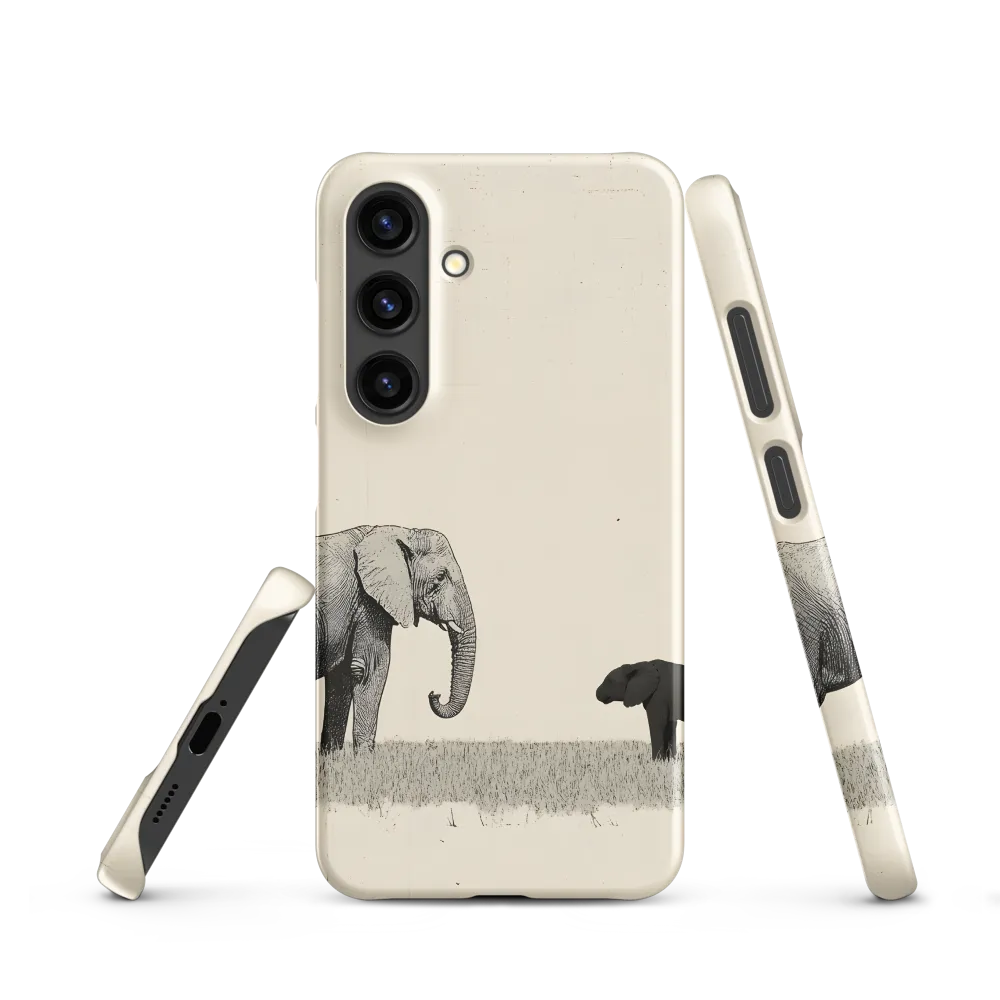 Contrasting Companions | Phone Case |  S24 | Snap Case | Matte
