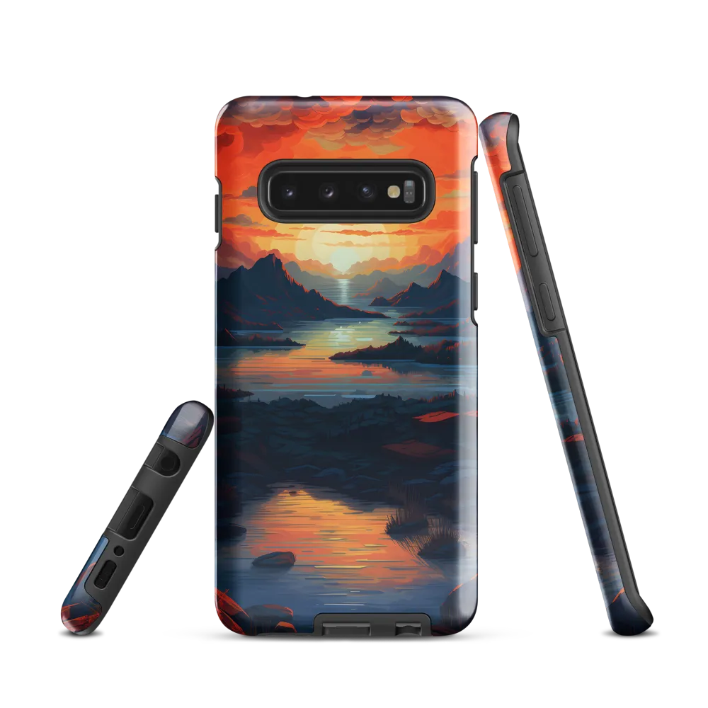 Ethereal Evening: A Digital Dusk